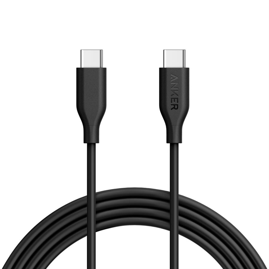 کابل تبدیل USB-C به USB-C 2.0 انکر مدل A8182 PowerLine طول 1.8 متر