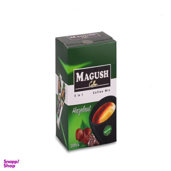 کافی میکس فندقی ماگوش بسته 20 عددی