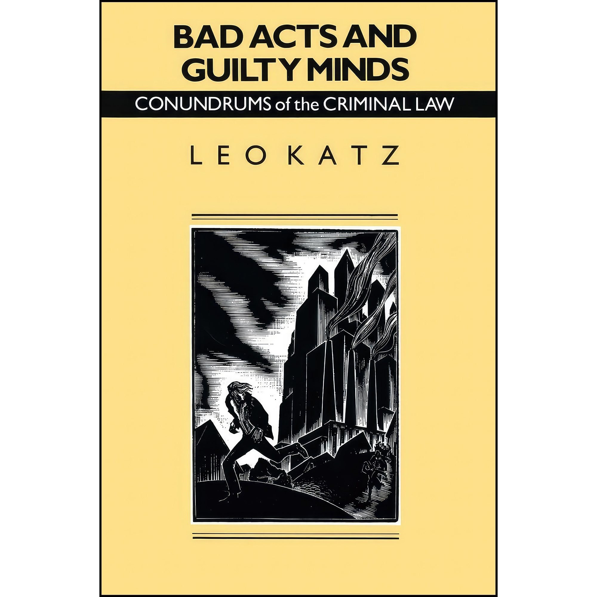 کتاب زبان اصلی Bad Acts and Guilty Minds اثر Leo Katz