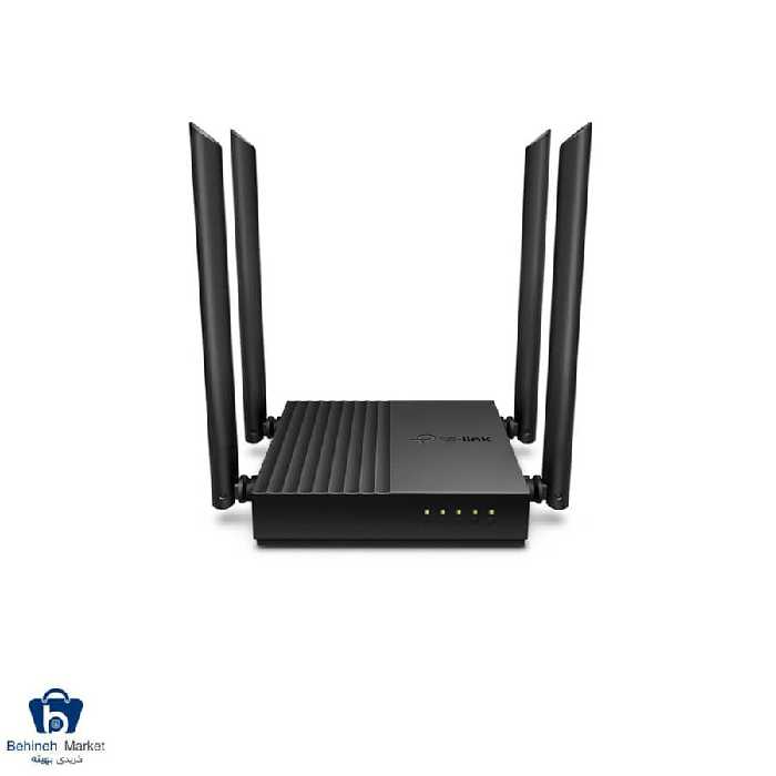 روتر بی سیم دو باند AC1200 تی پی لینک مدل Archer C64