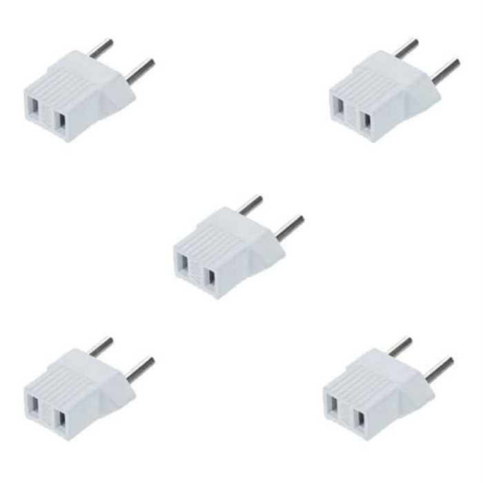 تبدیل دوشاخه برق 2 به 2بسته 5 عددی