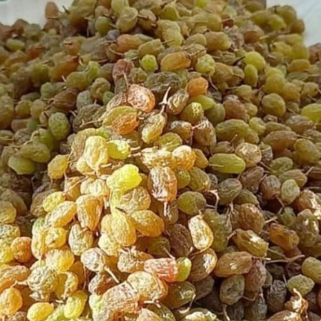 کشمش سبز (1000 گرمی) سایه خشک شیرین و خوش طعم بدون مواد تیزاب، گوشتی ، بدون دم ، تمیز و بدون خرابی