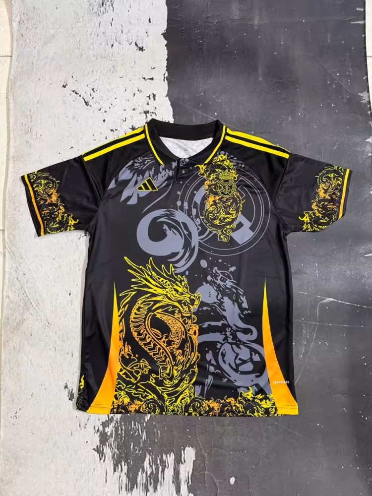 کیت کانسپت دراگون رئال 2025 مشکی-طلایی (هواداری)