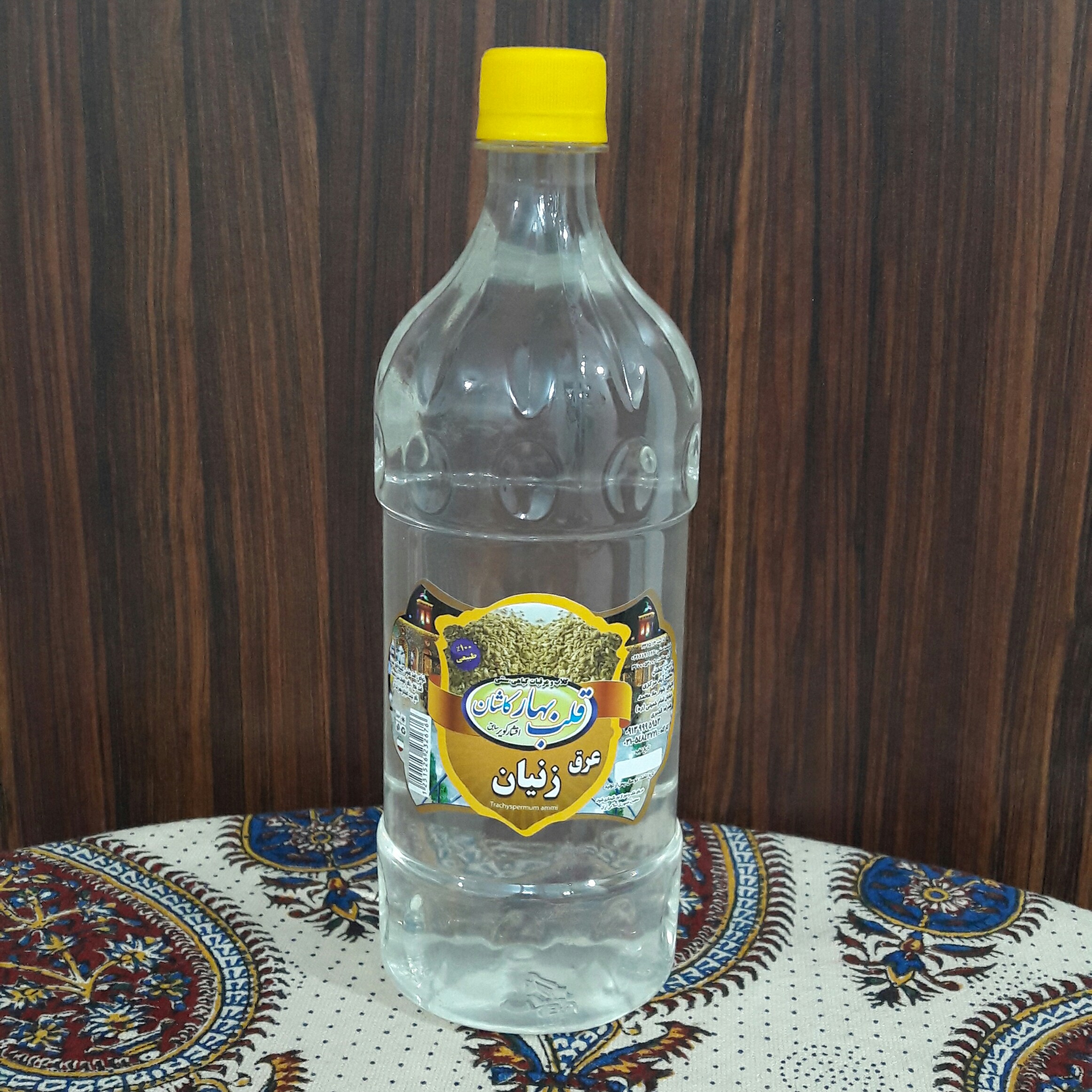 عرق زنیان 1 لیتری قلب بهار کاشان