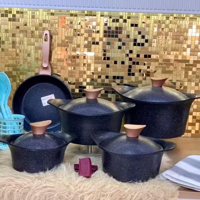 سرویس قابلمه 19 پارچه گرانیتی(AKDENIZ)