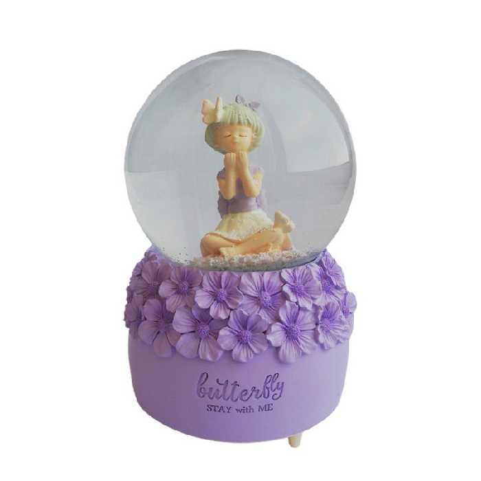 گوی موزیکال سایز بزرگ طرح دختر