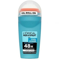 مام کول پاور مردانه لورال  ا Cool Power Liquid 48 hour roll on deodorant Men Loreal 50 ML