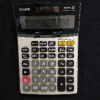 ماشین حساب کاسیو مدل Dj-240D  نوری و باطری خور 14 رقم