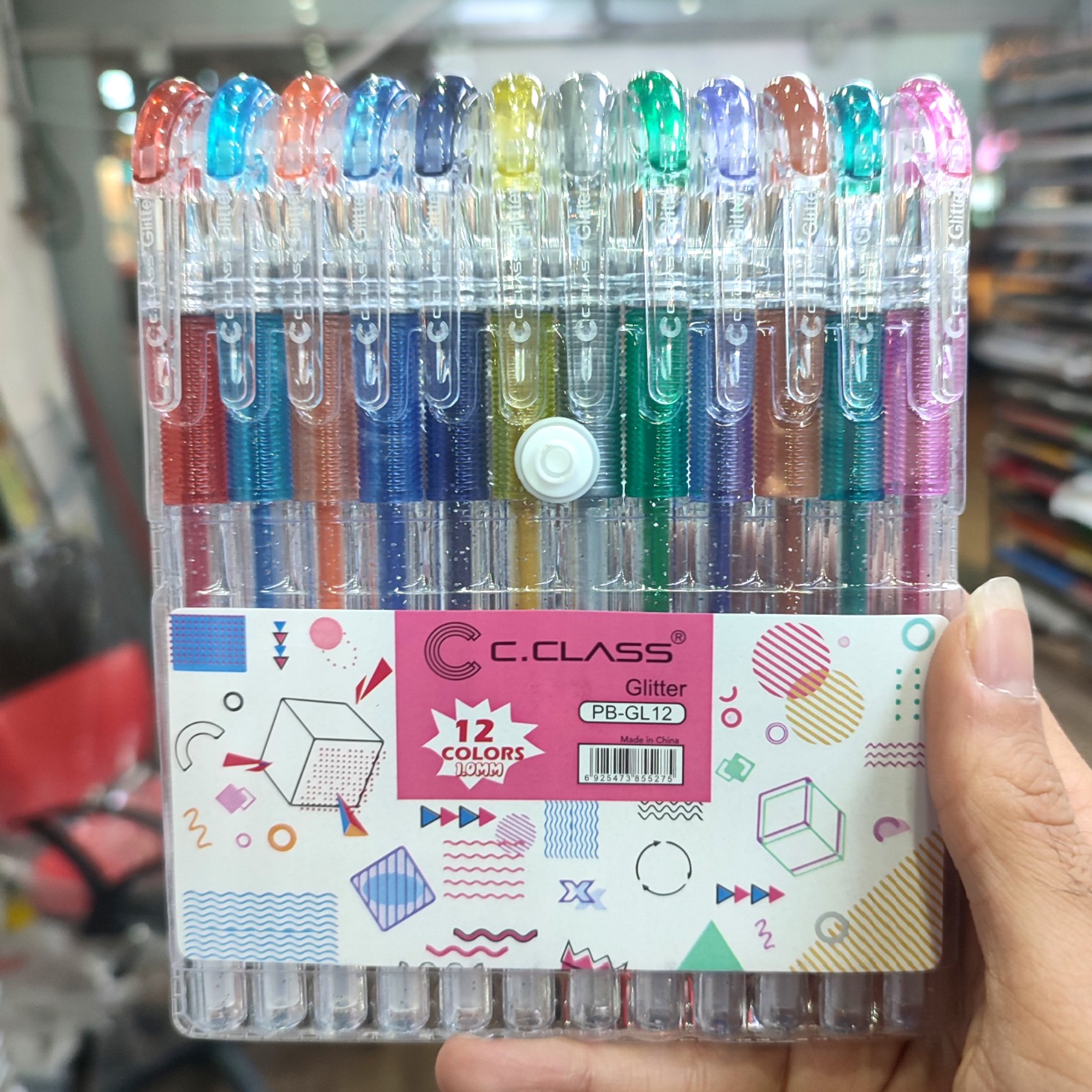 خودکار اکلیلی سی کلاس 12 رنگ نوک 1.0 میلیمتر 