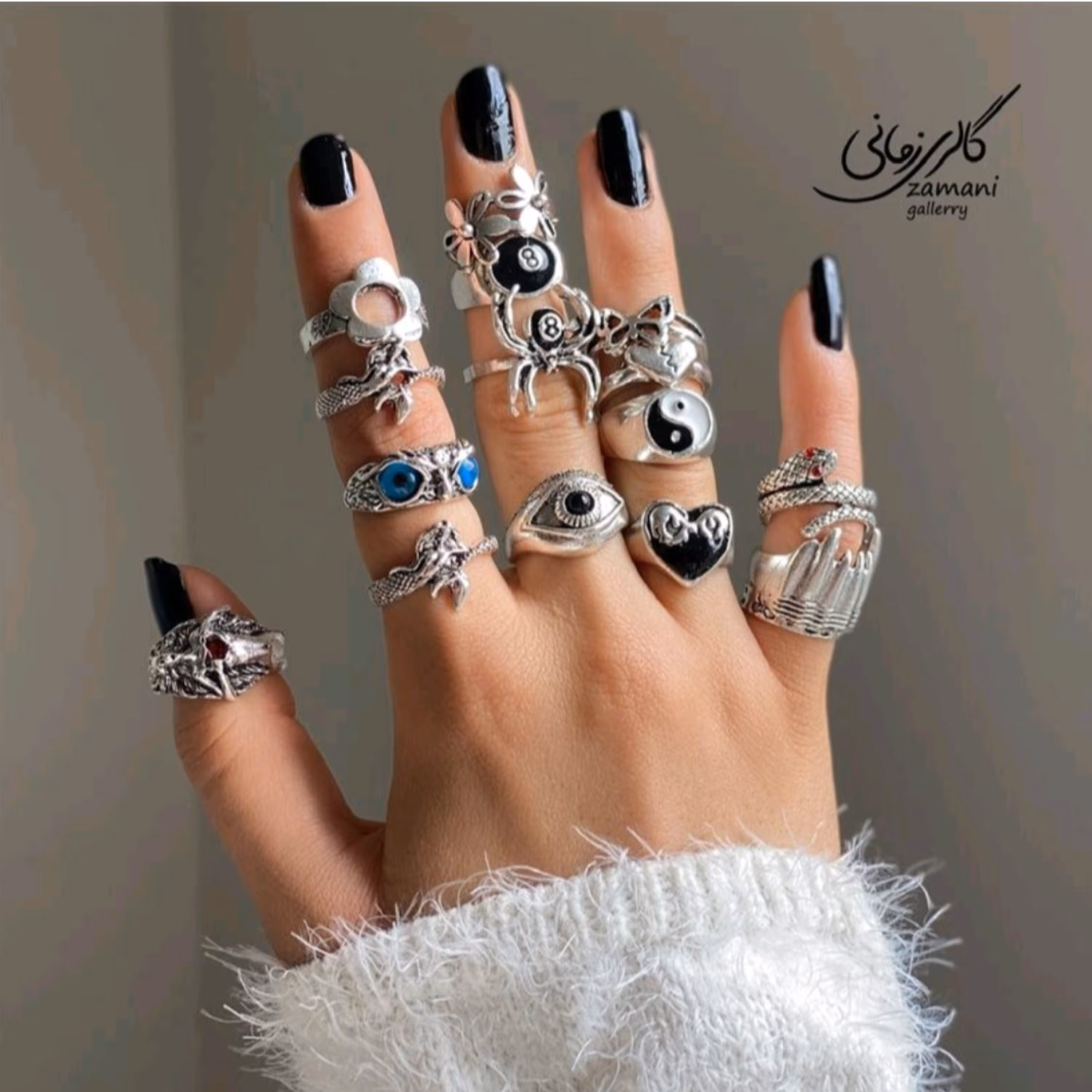 پک انگشتر مجموعه 14 عددی