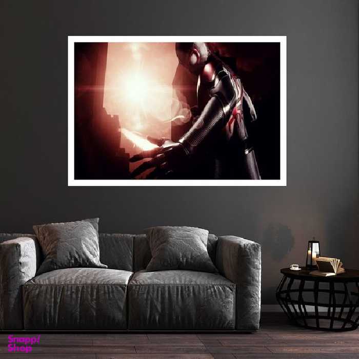 تابلو بکلیت طرح کارتون اسپایدر من مدل قاب شاسی W-s8841