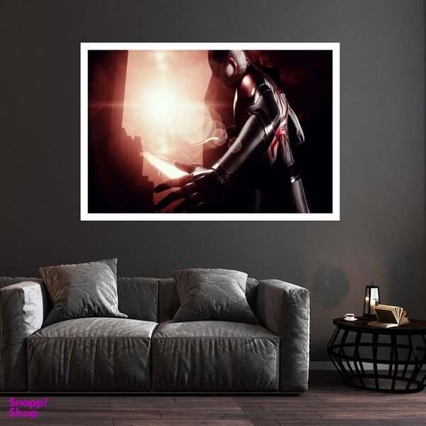 تابلو بکلیت طرح کارتون اسپایدر من مدل قاب شاسی W-s8841