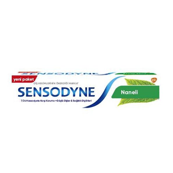 خمیردندان نعنایی سنسوداین مدل fresh mint حجم 100 میل