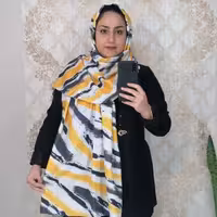 شال نخی طرحدار طوسی زرد