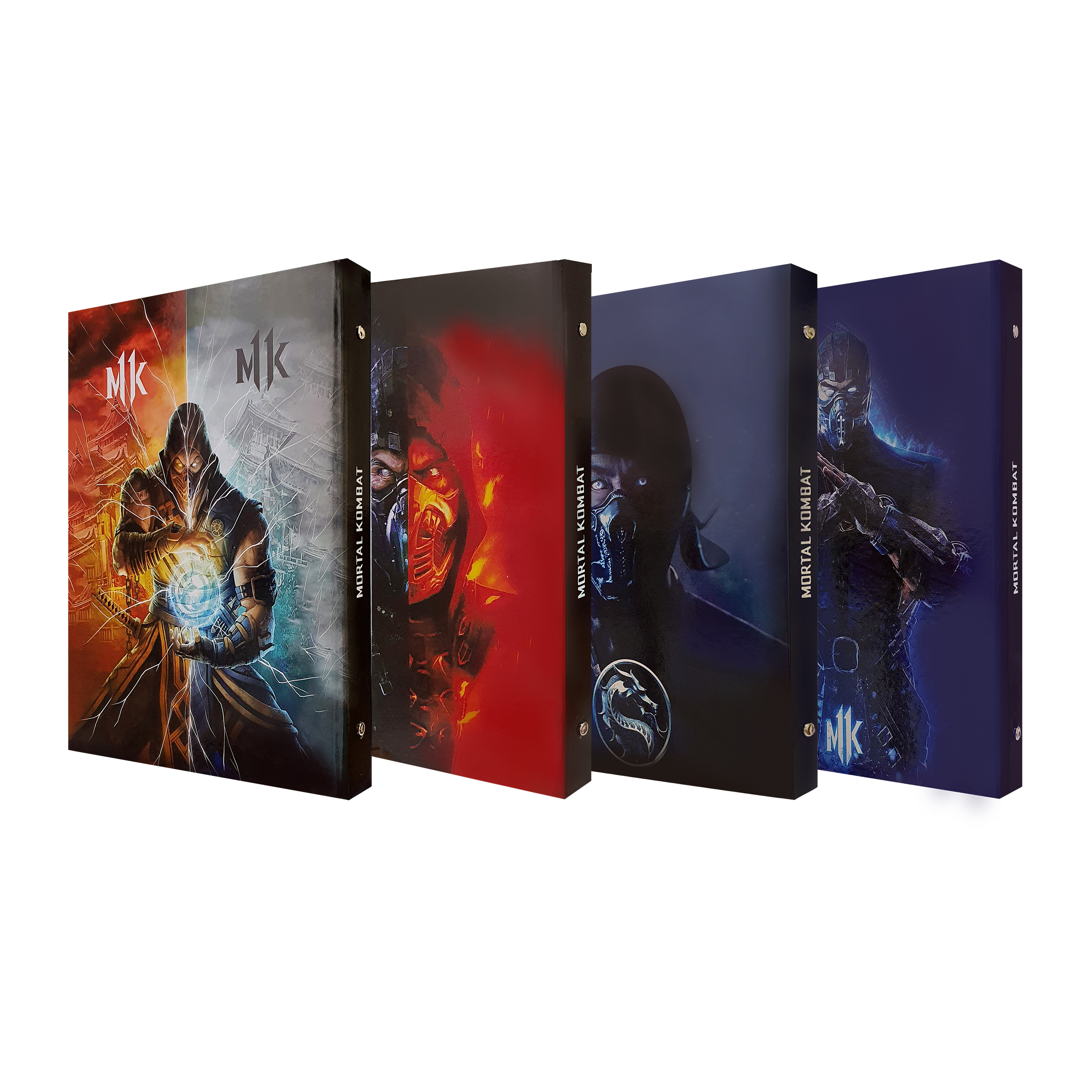 کلاسور 26 حلقه 100 برگ پديده نقش طرح Mortal Kombat