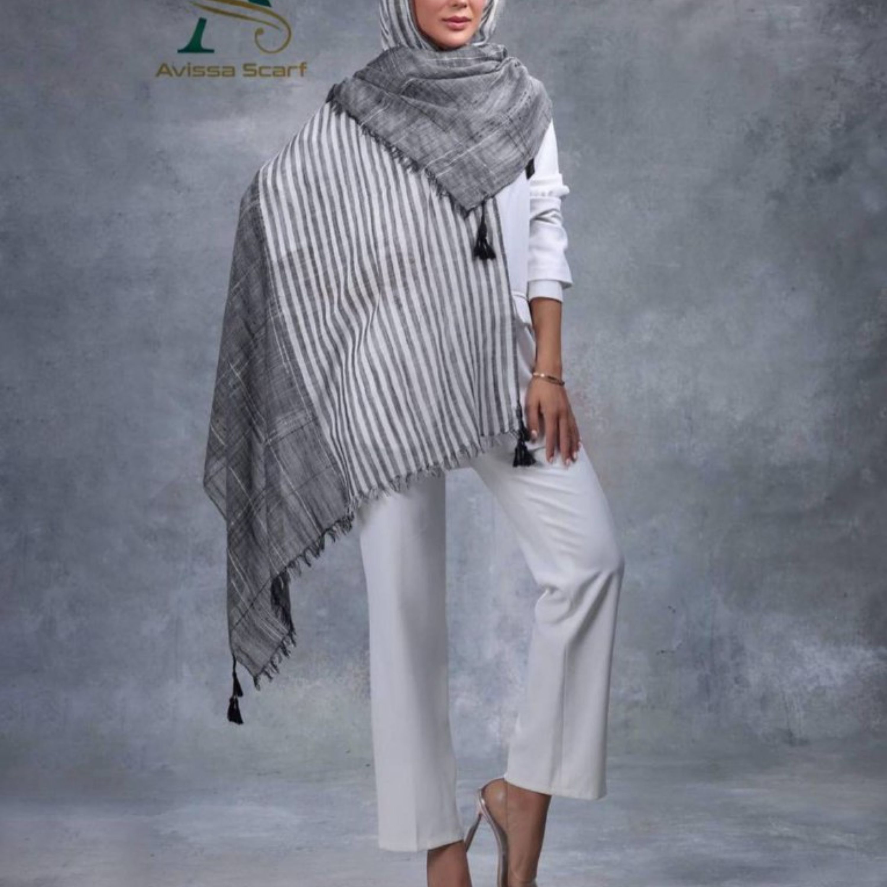 شال لینن وارداتی