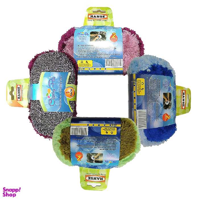 اسکاچ و سیم ظرفشویی هانس مدل R01 مجموعه 4 عددی