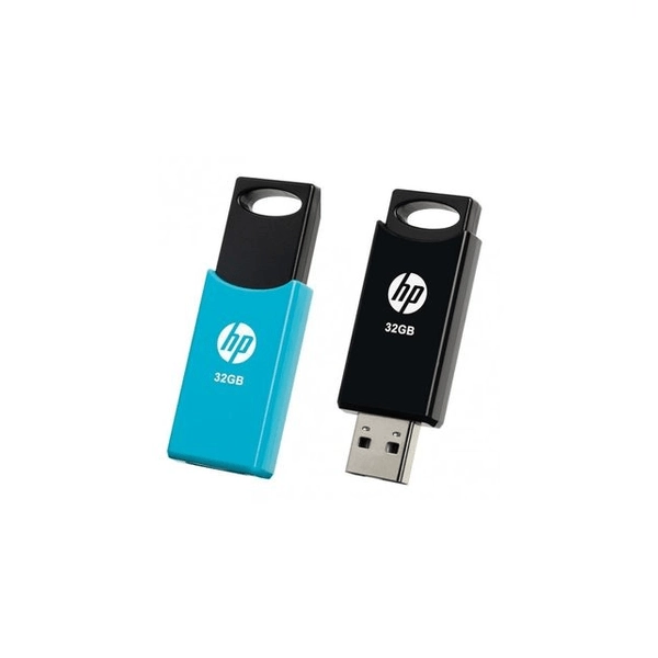قیمت و خرید فلش مموری 32 گیگابایت اچ پی مدل HP V212TWIN USB 2.0 بسته 2 عددی