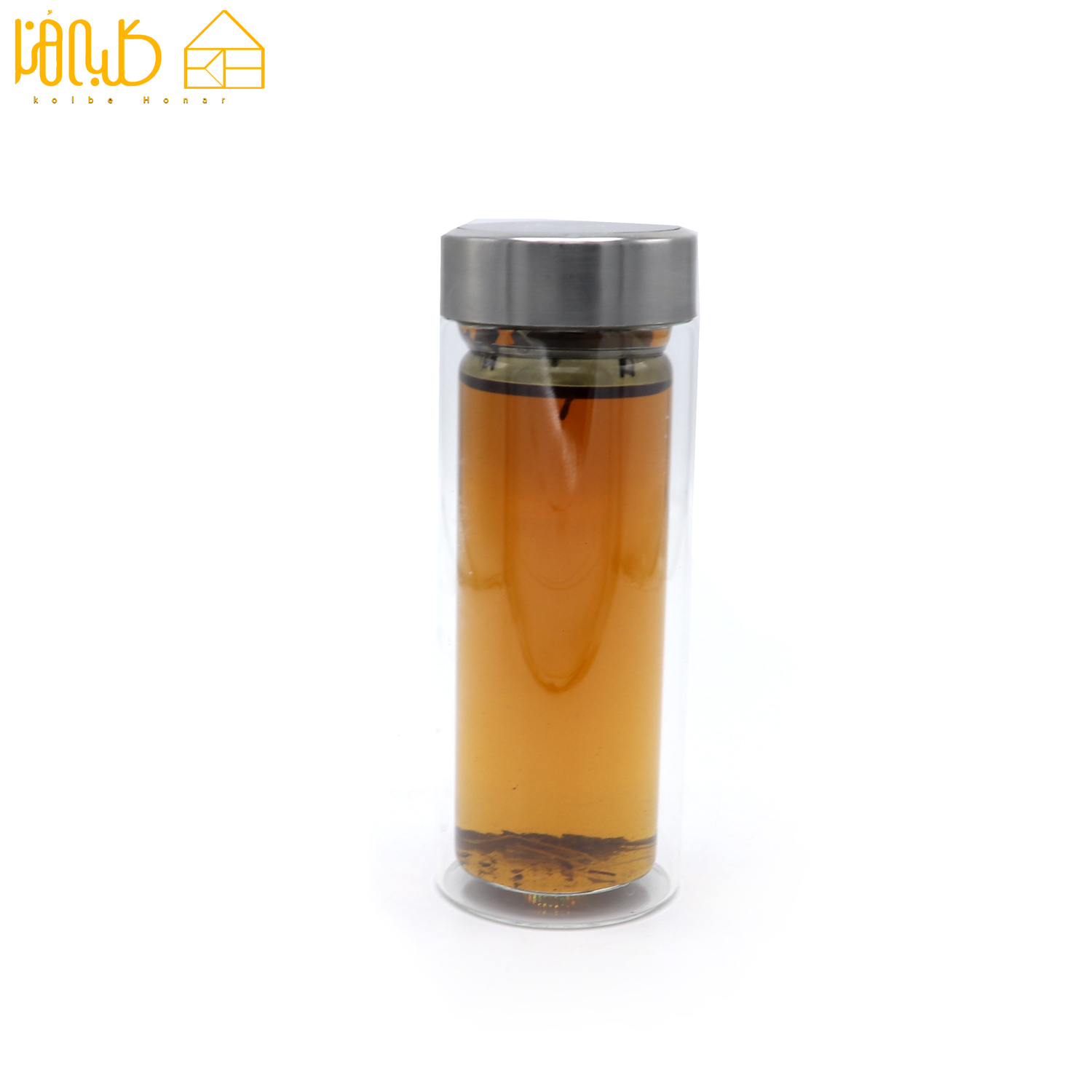 لیوان دمنوش دوجداره پیرکس 10
