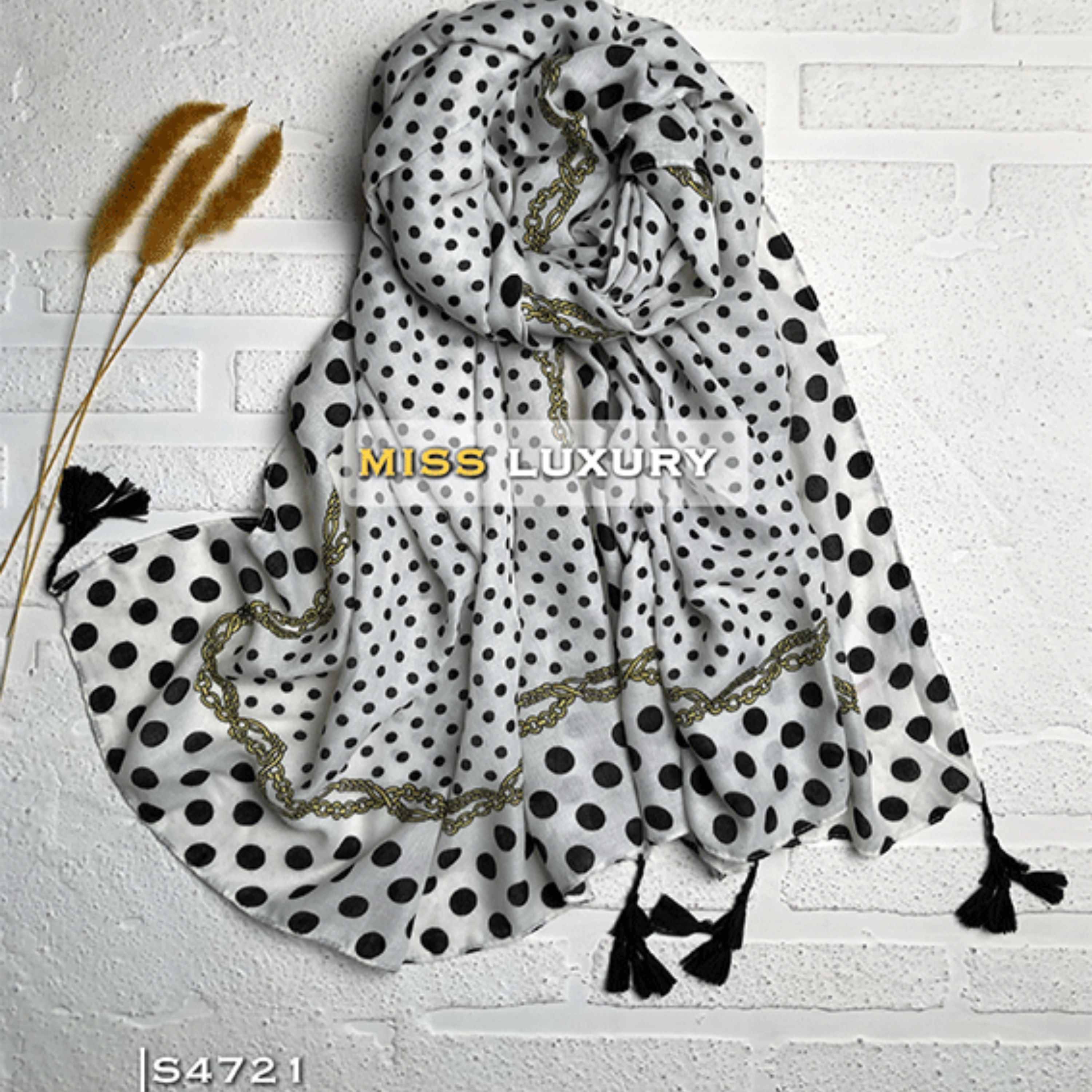 شال نخ پنبه کشمیری S4721