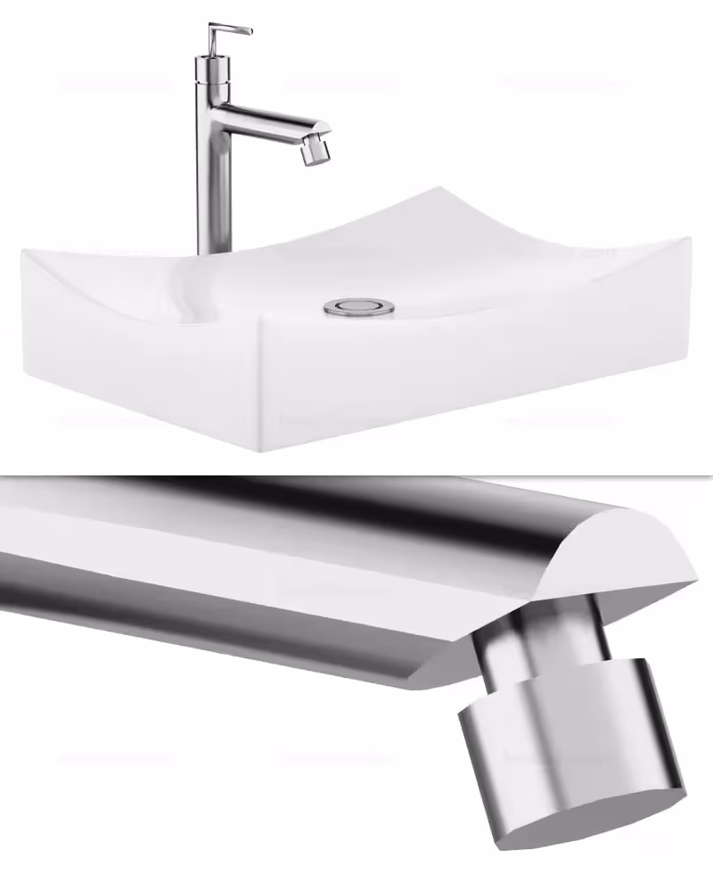 عکس روشویی سرامیکی | گرافیک با طعم تربچه