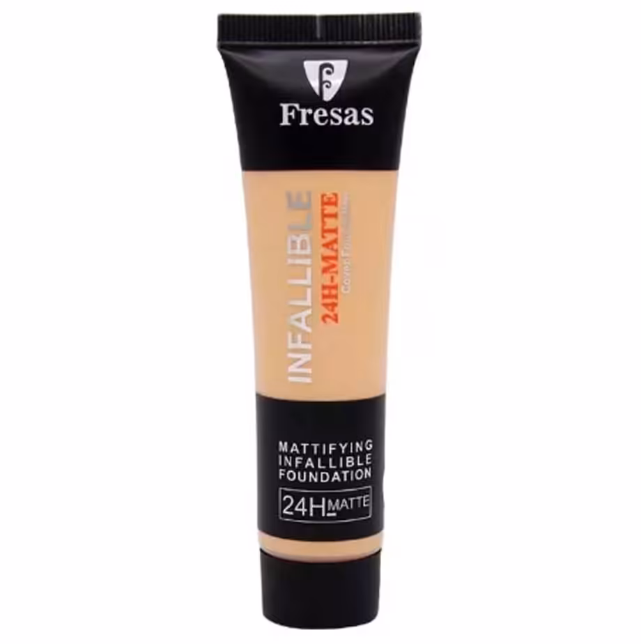 فرساس کرم پودر SPF30 حاوی روغن آرگان و آلوئه ورا 35 میل شماره F401