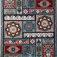 گبه طرح وینتیج6متری410 شانه کاشان