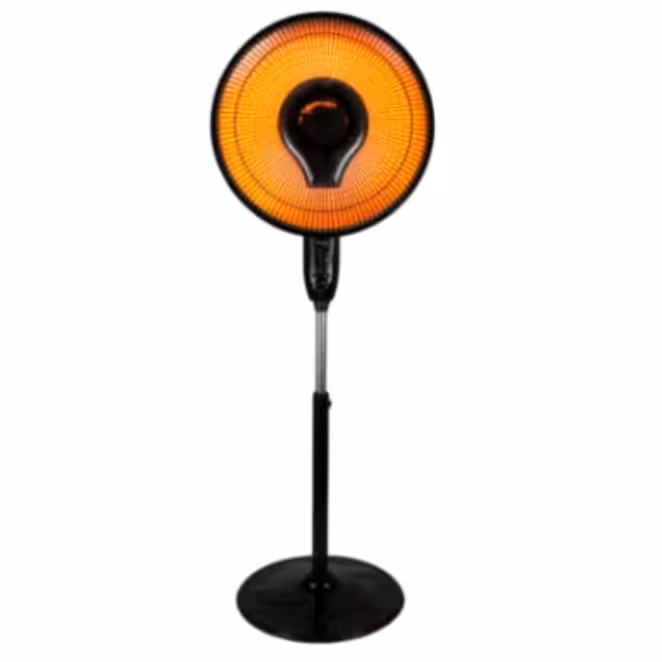 هیتر وبخاری هالوژنی کنترل دار گارانتی 18 ماهه رنگ مشکی