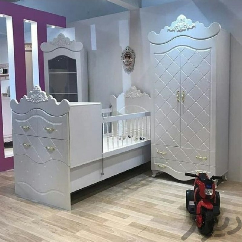 کمد بچه و کمد کودک مدل کلاسیک توپی سرویس خواب نوزاد و نوجوان مدل کلاسیک توپی 