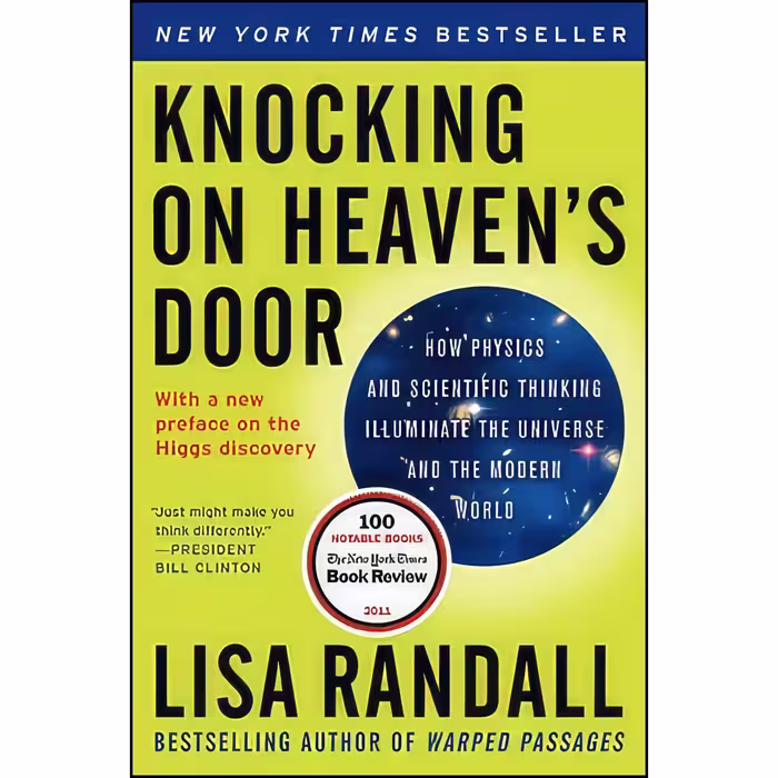 کتاب زبان اصلی Knocking on Heavens Door اثر Lisa Randall انتشارات Ecco