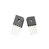 پل دیود 4A-1000V تخت شانه ای KBL410 اورجینال | amazonchi