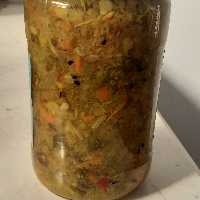 ترشی مخلوط لیته پاستوریزه شمیسا 680 گرمی