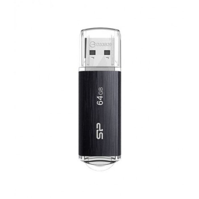 فلش مموری سیلیکون پاور USB 3.2 Blaze B02 ظرفیت 64 گیگابایت