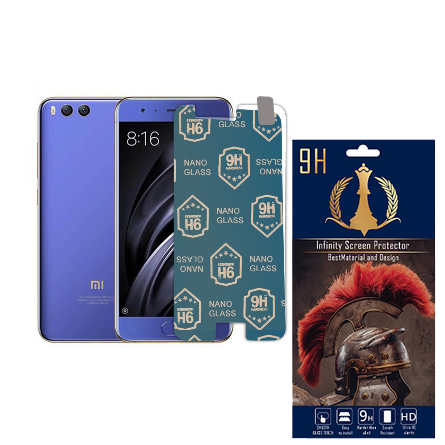 محافظ صفحه نمایش اینفینیتی مدل NANOمناسب برای شیائومی MI 6