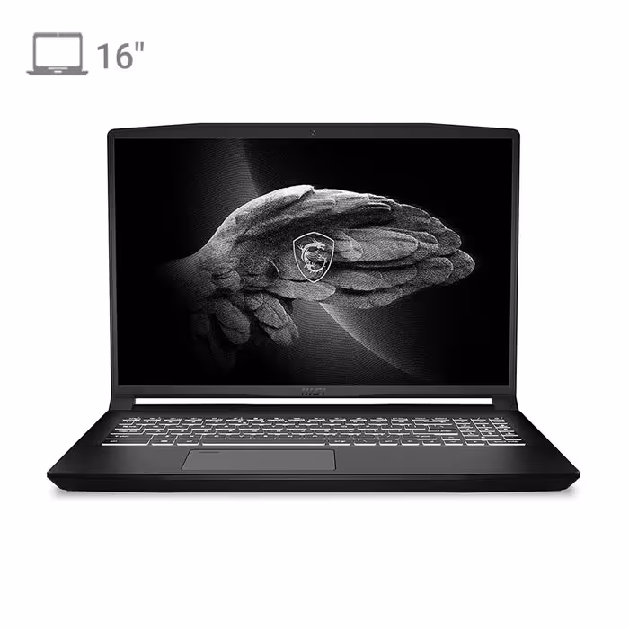 لپ تاپ ام اس آی 16 اینچ مدل CREATOR M16 A12UC پردازنده Core i7 12700H رم 16GB حافظه 512GB SSD گرافیک QHD 4GB RTX 3050