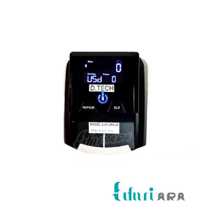دستگاه تفکیک و تشخیص اصالت اسکناس دیتک مدل 109 2plus