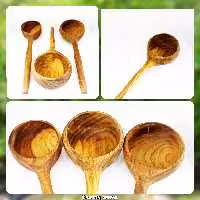 قاشق چوبی چوب گردو