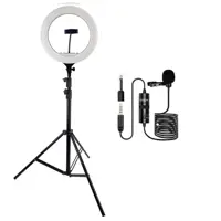 کیت تولید محتوا رینگ لایت هیرو Hero YQ-420A ، پایه 807 و میکروفون بویا M1
