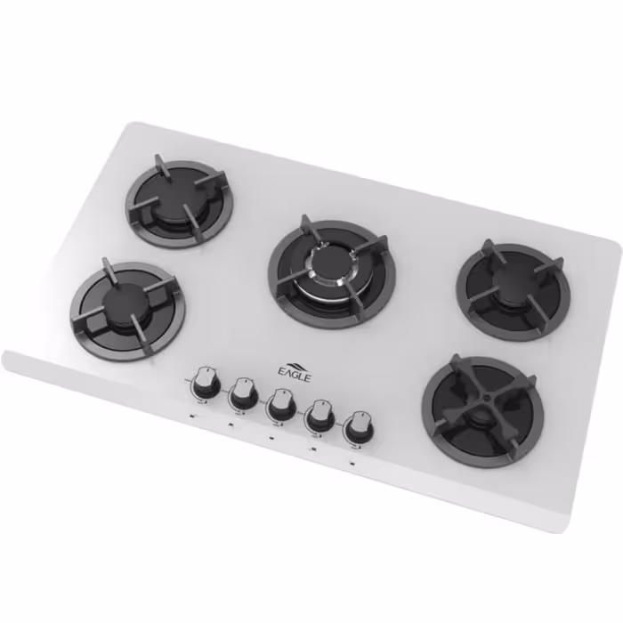 اجاق گاز شیشه ای ایگل مدل 103cw با شیشه اپتیک