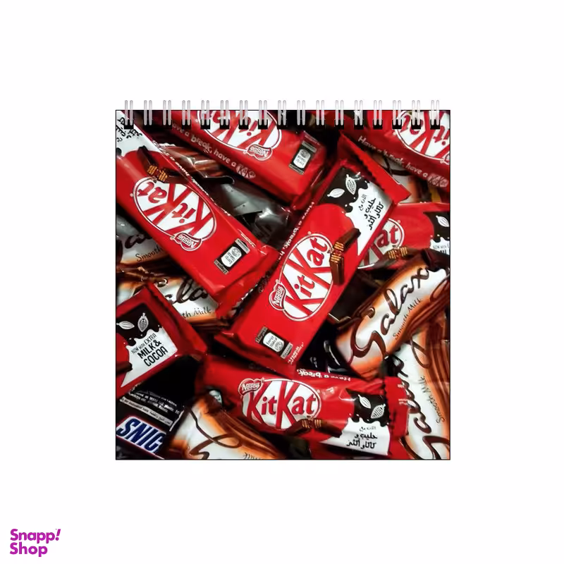 دفتر طراحی بامبیلیپ طرح پترن شکلات کیت کت کد 7900513