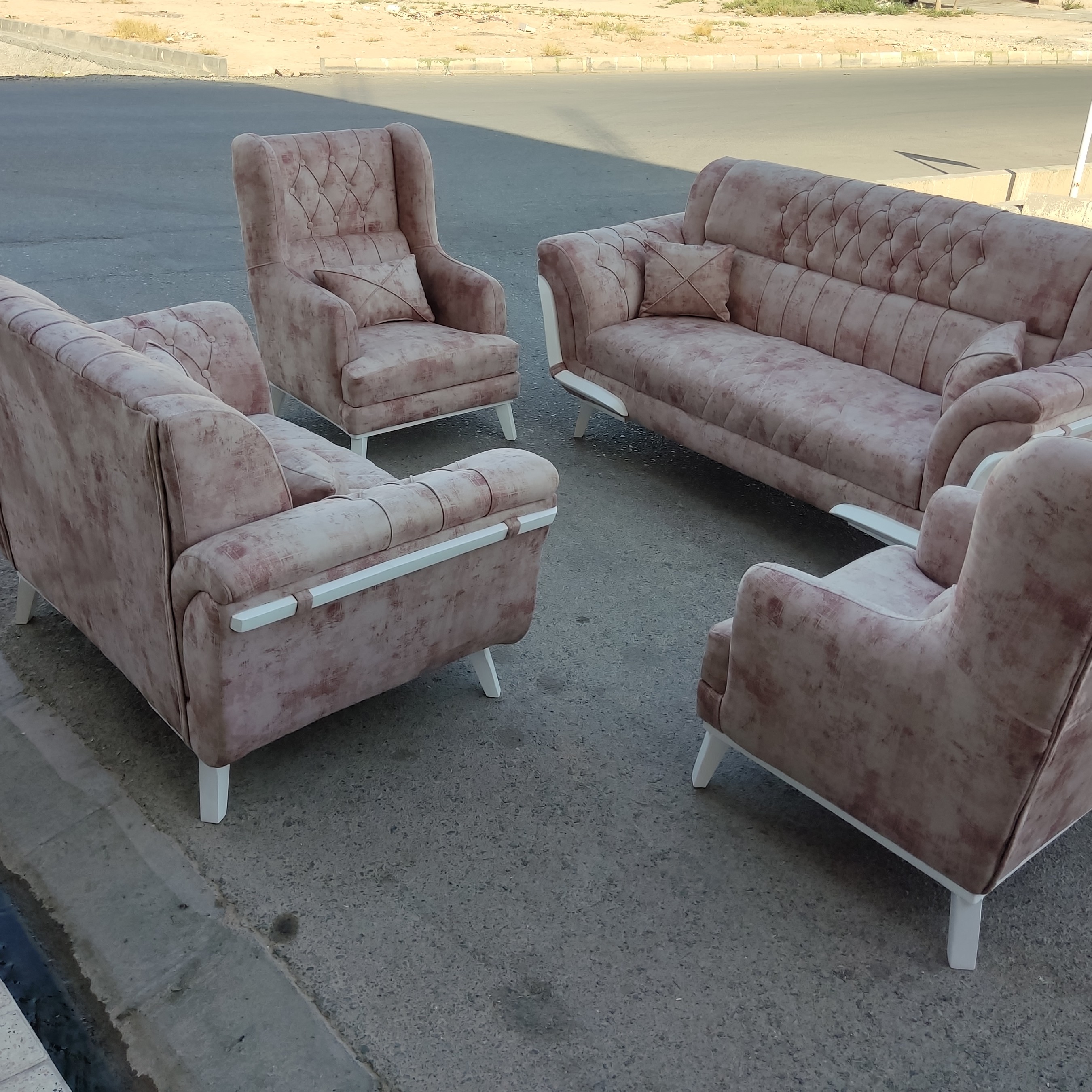 مبل مدل مارشال راحتی ست 7 نفره 