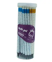 مدادمشکی ام کیو بدنه سفید ذغالی(48عددی) کد H47
