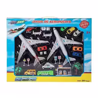 ست کامل فرودگاه کودک FLY-BEST – شامل 24 قطعه