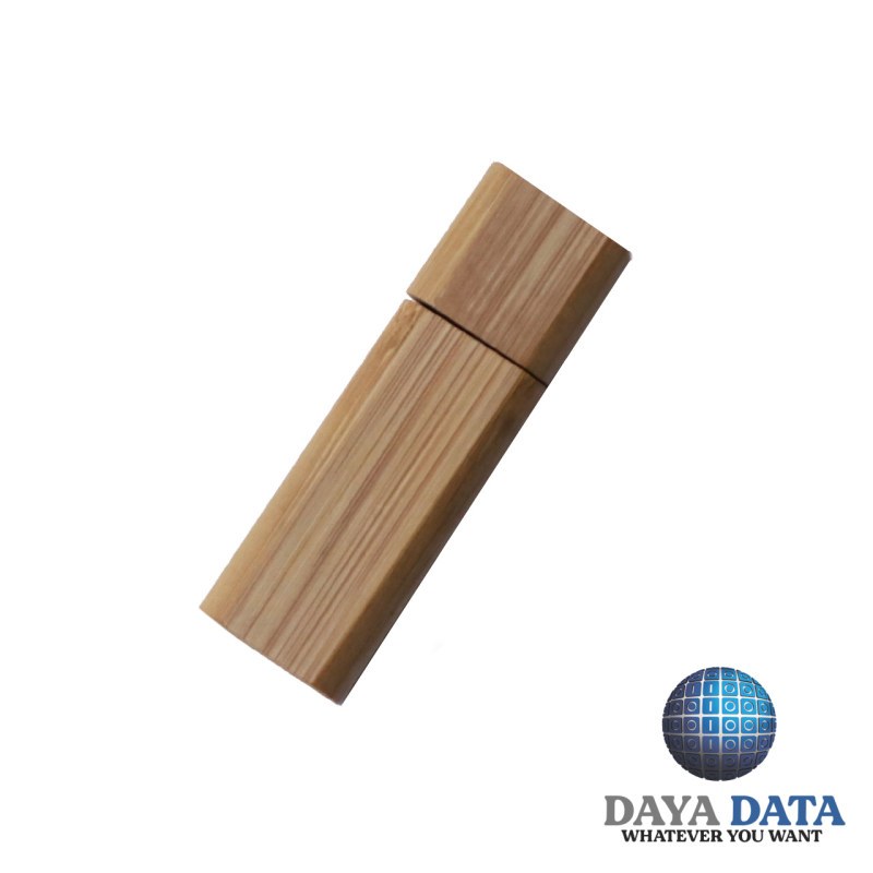 فلش مموری چوبی دایا دیتا طرح ساده مدل WO1009-19 ظرفیت 64GB -USB2  رنگ گندمی