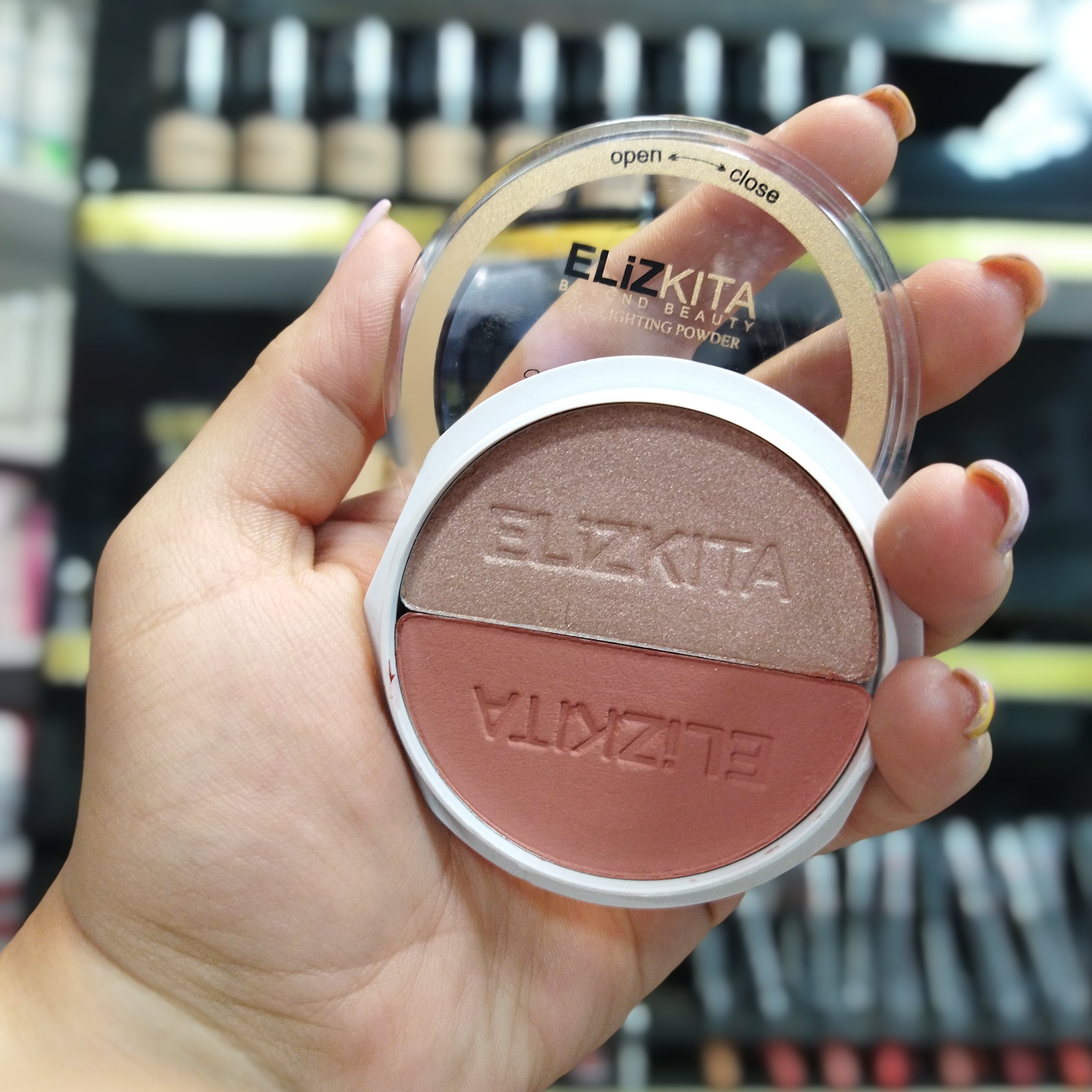 هایلایتر دو قلو الیزکیتا در 6 رنگ جذاب (برای سفارش رنگ مورد نظر را پیام دهید)