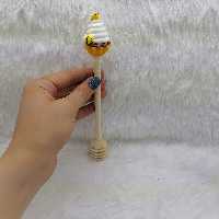 قاشق عسل خوری چوبی مدل کاپ کیک لطفاً قبل از ثبت سفارش موجودی بگیرید 