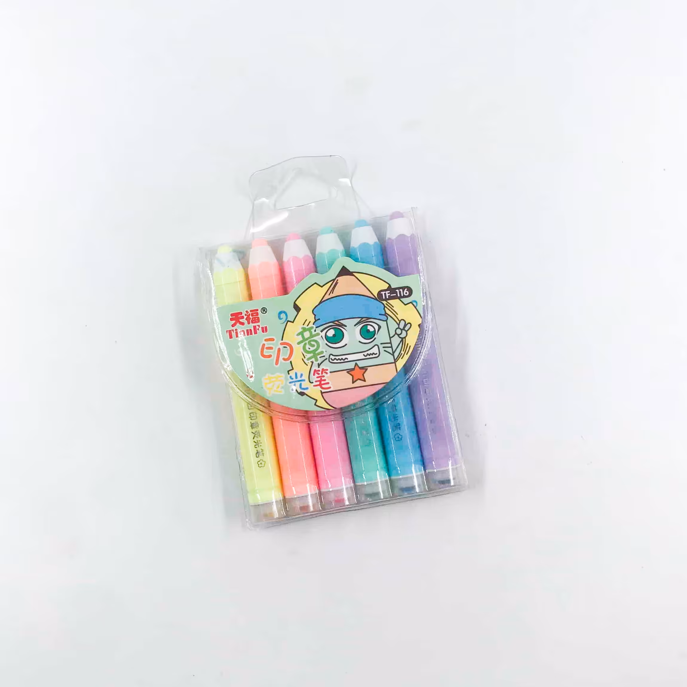 ماژیک هایلایت فانتزی طرح مداد 