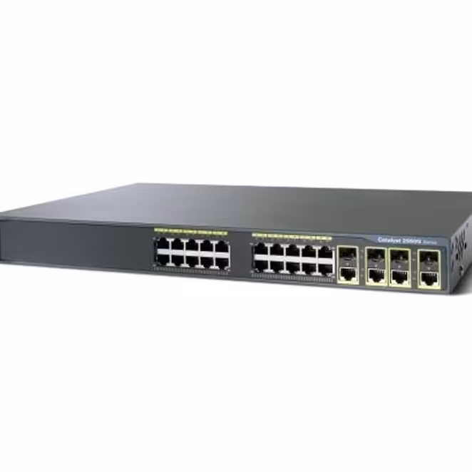 سوئیچ 24 پورت سیسکو سری G مدل WS-C2960G-24TC-L