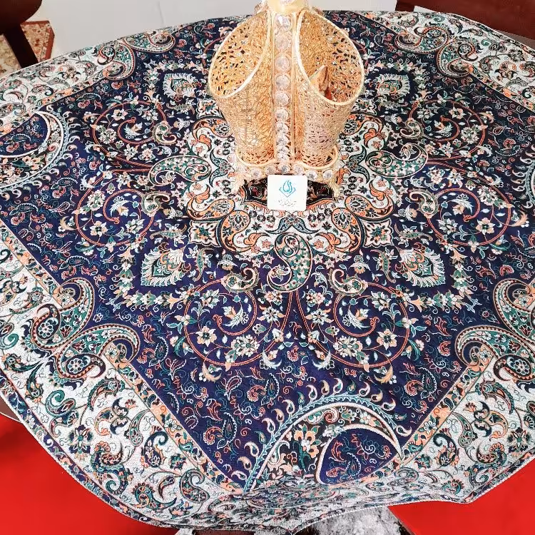 سرویس چهار تکه یاس سورمه ای