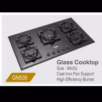 اجااق گاز صفحه شیشه ای ان جی